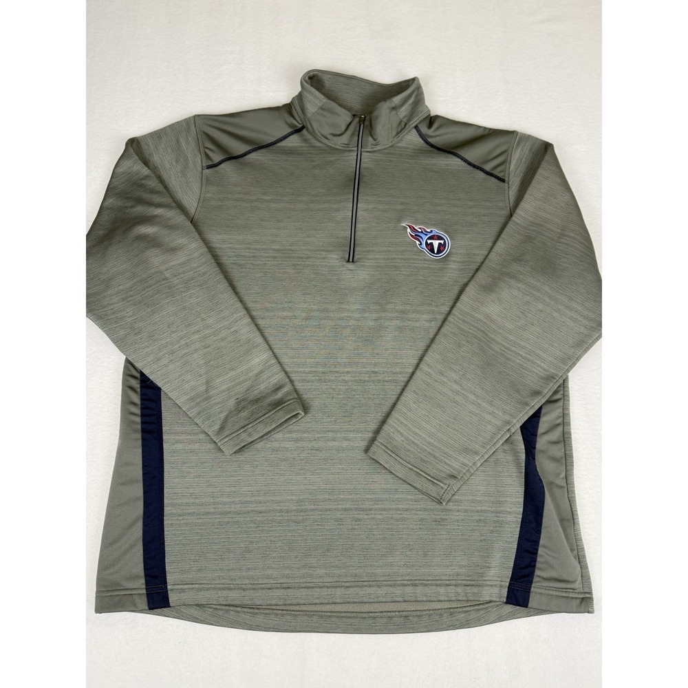 ANTIGUA Tennessee Titans 1/4‎ Zip Pullover Lightweight NFL Football Men's XL